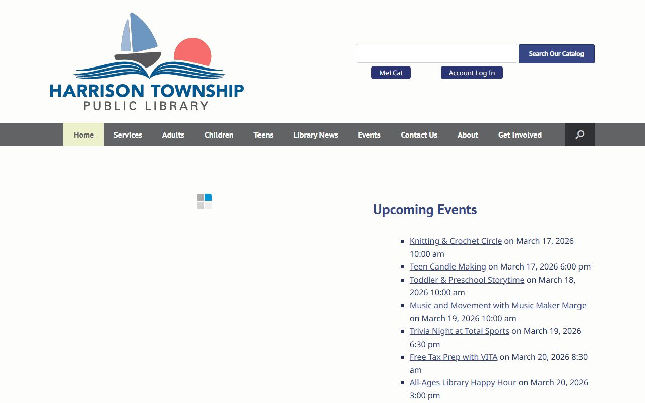 Hamilton Township Public Library for obituary research